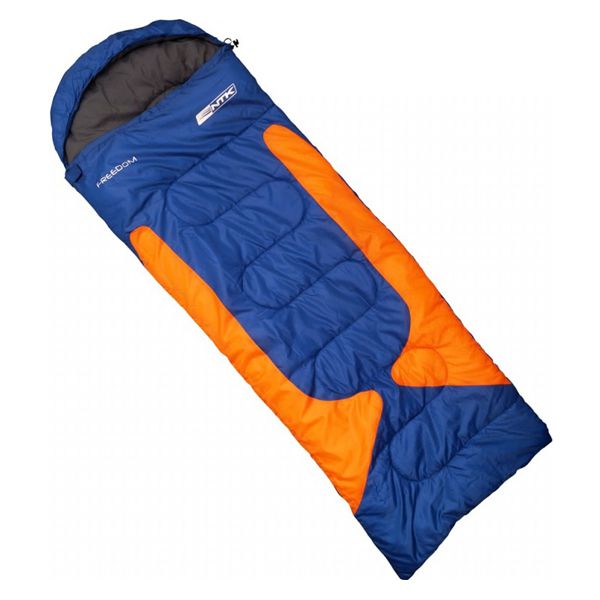 Saco de Dormir NTK Freedom - Azul/Laranja