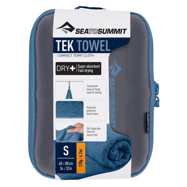 Toalha Tek Towel Sea to Summit S - Azul
