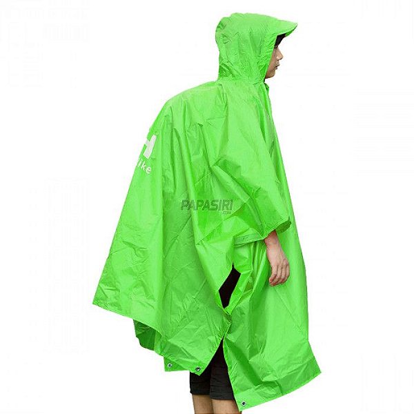 Poncho Impermeável Naturehike Unisex Multifuncional - Verde