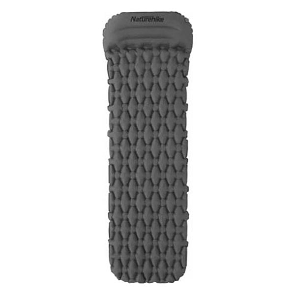 Isolante Inflável Naturehike FC-12 com Travesseiro Cinza