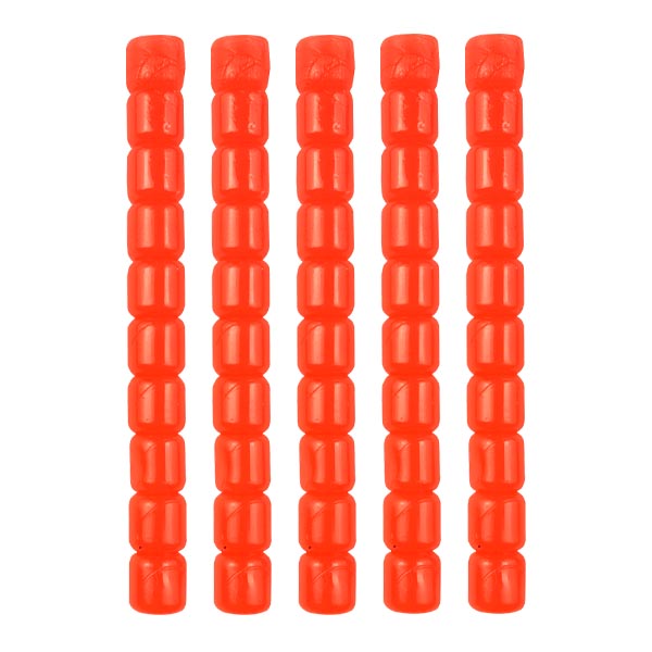 Kit Atrativo Chumbada 5mm - Laranja Neon
