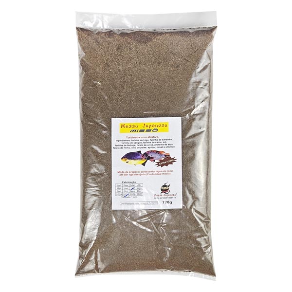 Massa em Pó para Pesca Japonesa Missô - 700g