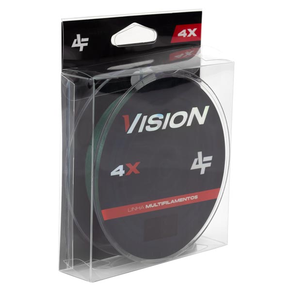 Linha Albatroz Vision 4x 150m Verde - 55lb 0.37mm