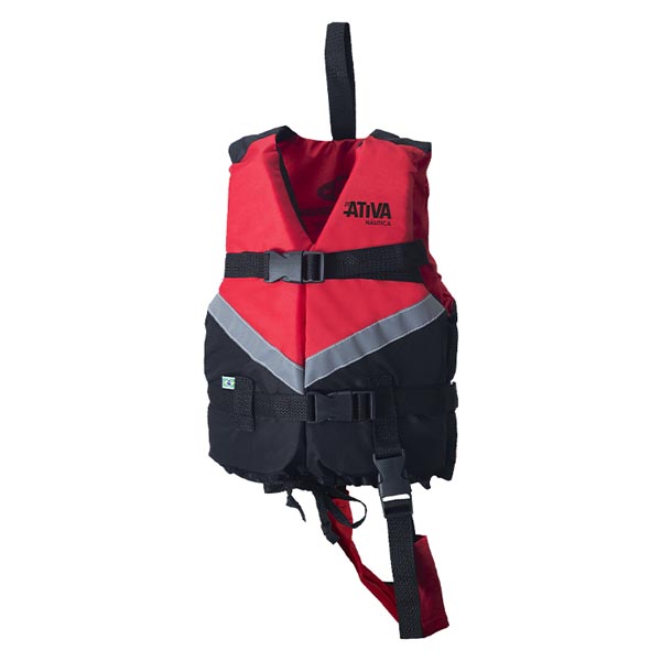 Colete Náutico Infantil Ativa Canoa 2.0 20kg - Vermelho