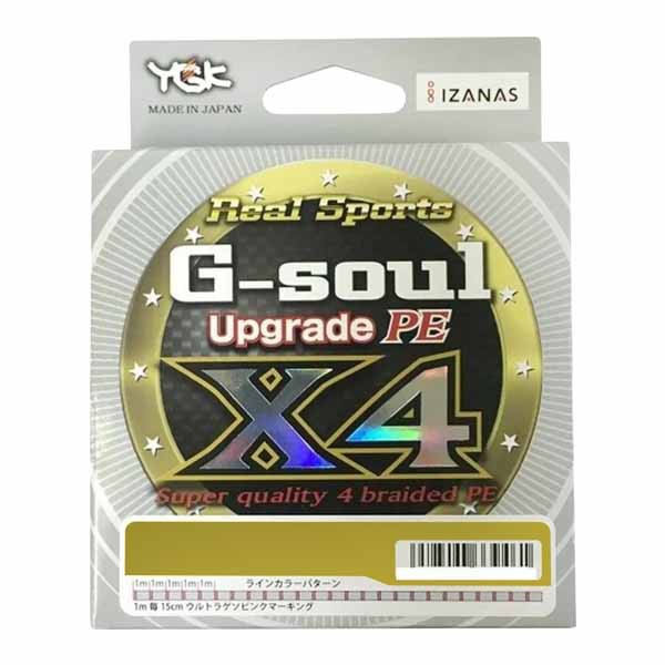 Linha YGK G Soul Upgrade PE X4 200m - 14lb 0.15mm
