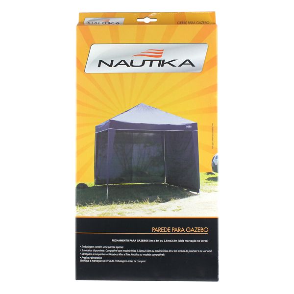 Parede Lateral Gazebo Trixx NTK - Azul