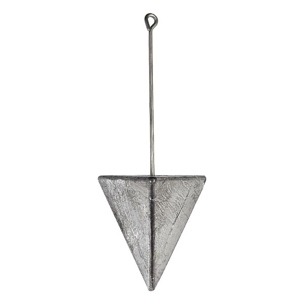 Chumbada Triângulo Natural com Haste - 120g