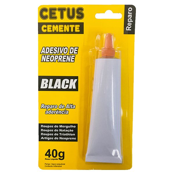 Cola de Neoprene Cetus 40g - Preta