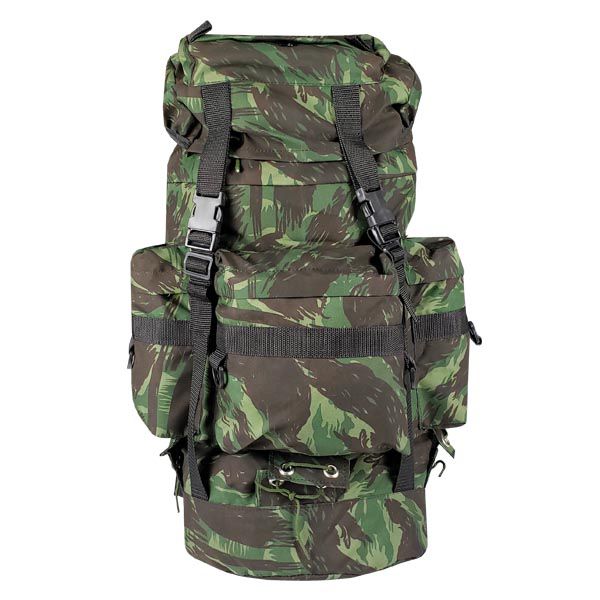 Mochila Militar PQD Nylon 48L - Camuflado EB