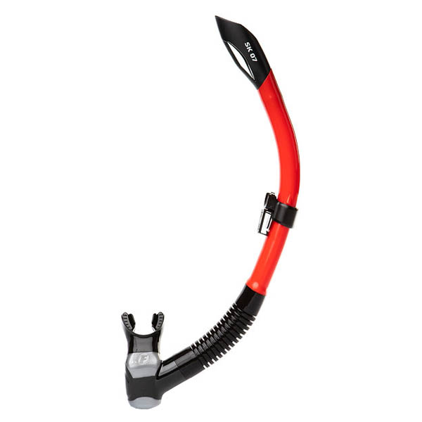 Respirador Snorkel Fundive SK-07 - Vermelho/Preto