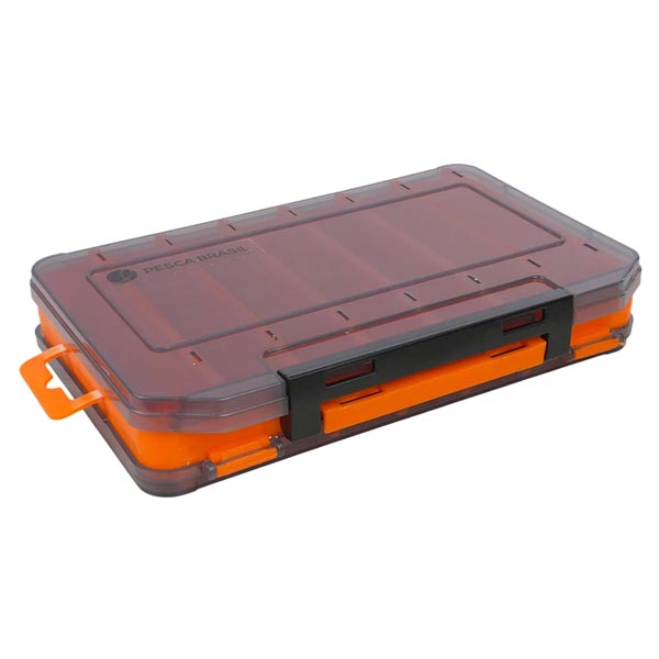 Estojo para Isca PB Bait Box P - Laranja
