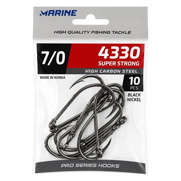 Anzol Marine 4330 Black Nickel