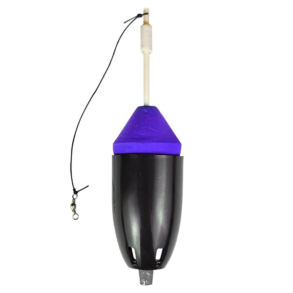 Boia Cevadeira Barão Big Tamba sem Rolha Preto/Roxo - 60g