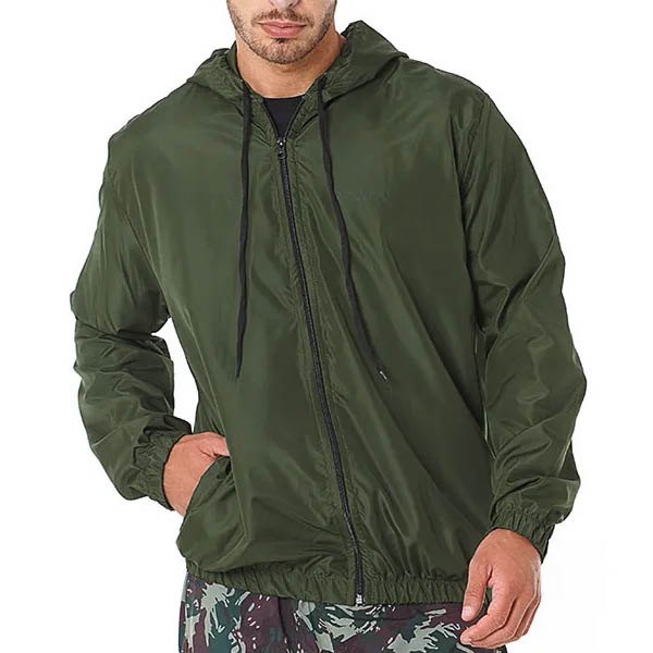 Jaqueta Corta Vento Oro Adventure Verde Militar