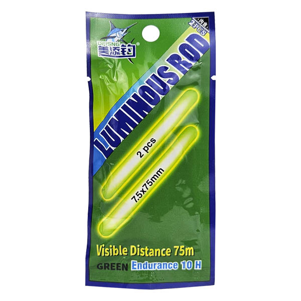Neon Light Stick 7.5 X 75mm - 2pçs