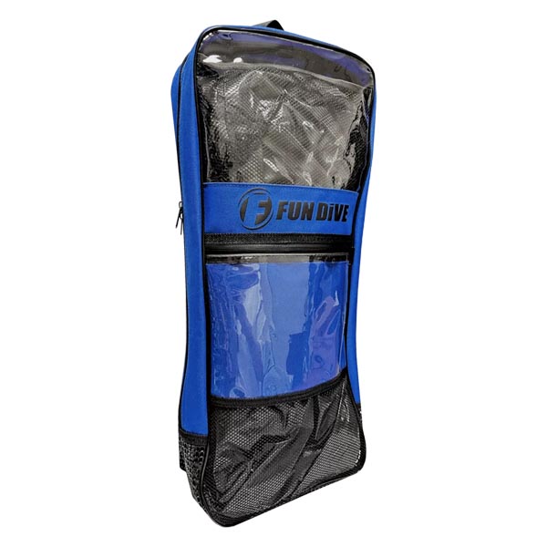 Mochila Drenante para Mergulho Fundive - Azul