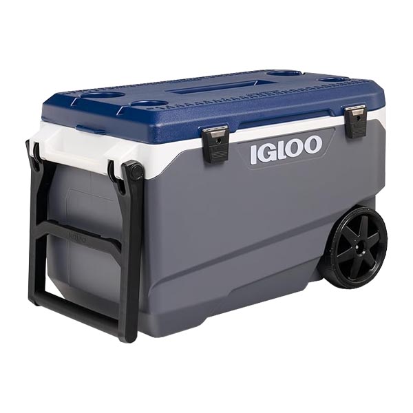 Caixa Térmica Igloo com Rodas Latitude 90QT 85L - Azul