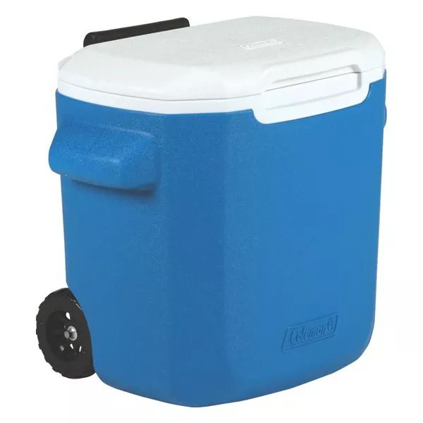 Caixa Térmica Coleman com Rodas 16QT 15.1L - Azul