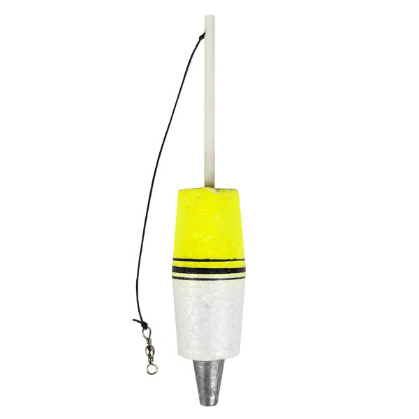 Boia de Arremesso Torpedo Barão 15 Amarelo - 40g