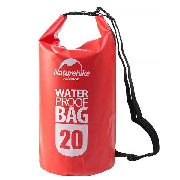 Saco Estanque Náutico Naturehike 20L - Vermelho