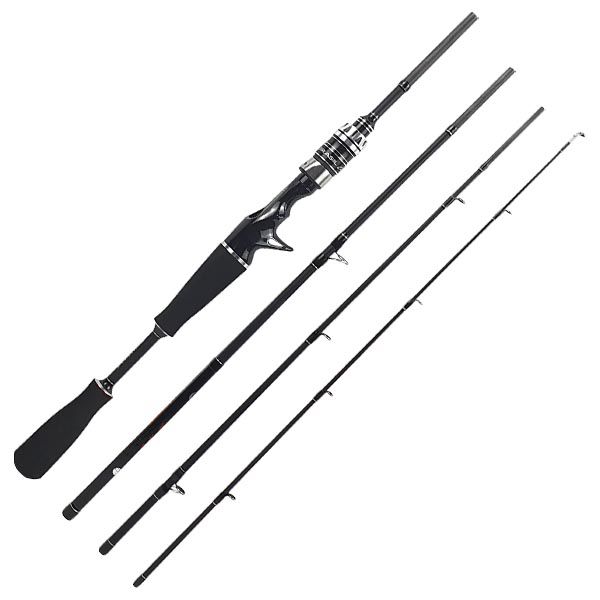 Vara Pesca Brasil Durendal Travel 17C 8-17lb 4P Carretilha