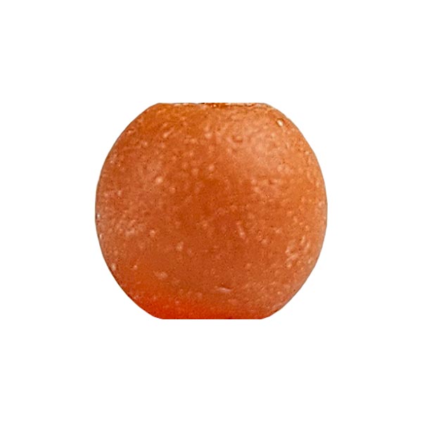 Miçanga Barão Mini Redonda 8mm Laranja - 10pç