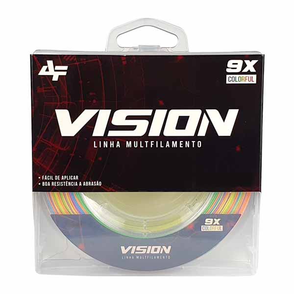 Linha Albatroz Vision 9X 200m Colorful - 0.43mm 86lb