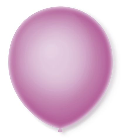 Balão Látex Neon nº 9 Violeta - 25 Unidades
