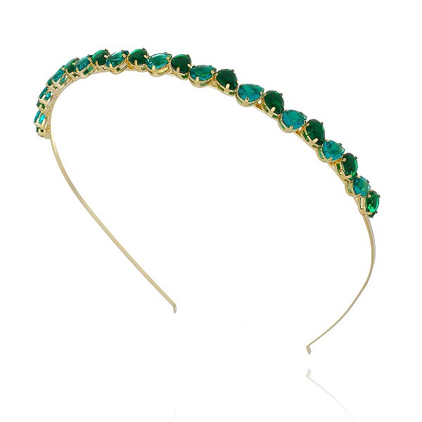 Tiara de Pedrarias Verde
