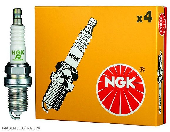 Jogo Vela de ignição NGK - Corolla 1.6/1.8 16V - Fielder 1.8 16V - BKR5EYA-11