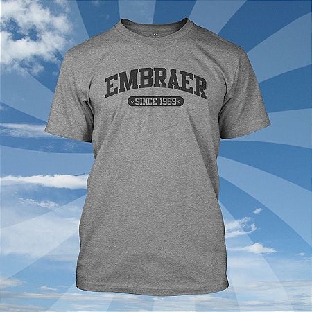 Camiseta Embraer College