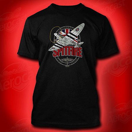 Camiseta Spitfire v2 - PRETA