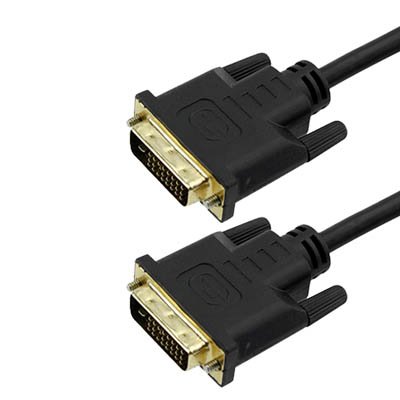 Cabo DVI-D 24+1 Dual Link 10 Metros Blindado Filtro Duplo p/ Monitor e Projetor