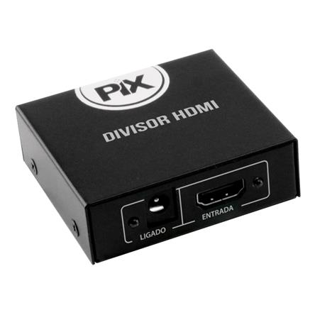 Divisor Splitter HDMI 1x2 (1 Entrada 2 Saídas) 4K para Duplicar Tela em 2 TVs ou Monitores