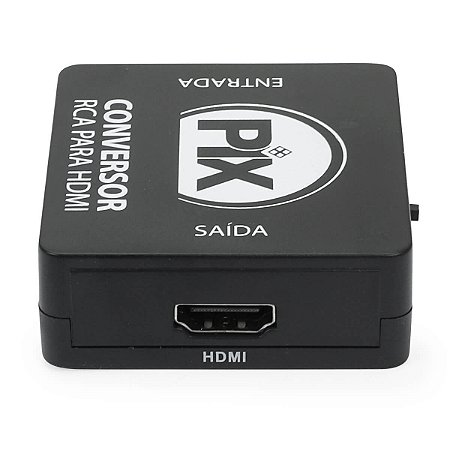 Conversor RCA (AV) para HDMI | Ligue Videogames e DVDs Antigos em TVs Modernas | Solução Completa com Áudio