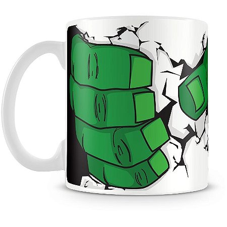 Caneca mão do hulk