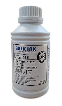 Tinta Universal Dye Ink ET365 1 Litro Black - Bulk Ink