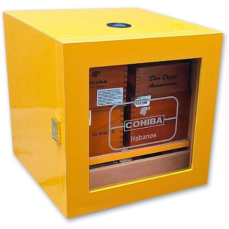 Caixa Umidora para 125 Charutos - Cohiba