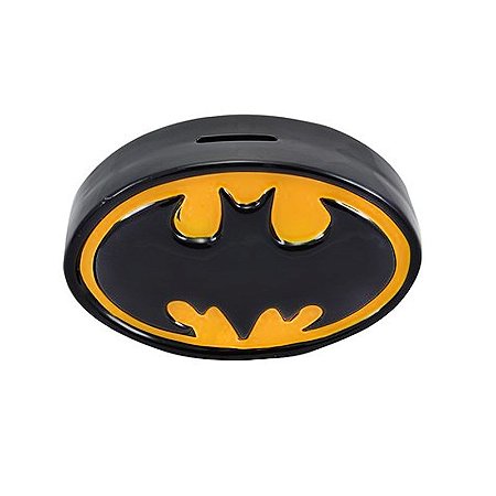 Cofre de Cerâmica Logo Batman Oficial