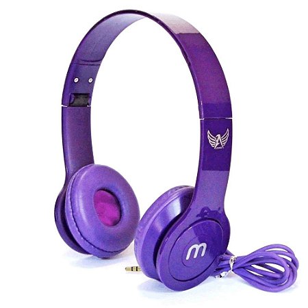 Fone De Ouvido Headphone M Ltomex A-888  - Púrpura