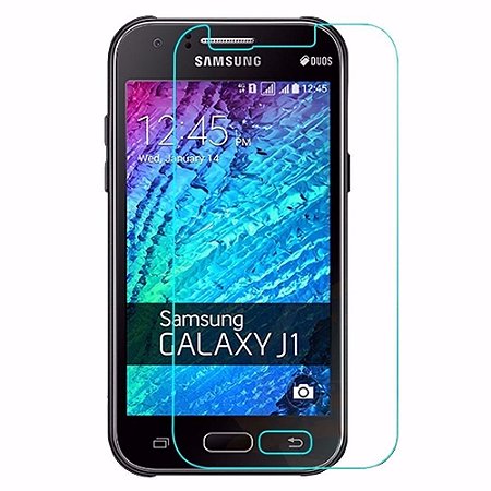 Película de Vidro Temperado para Smartphone Samsung Galaxy J1