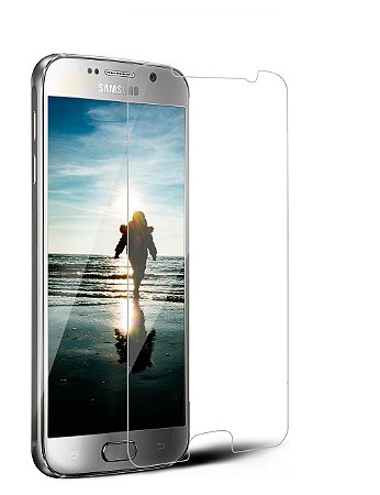 Película de Vidro Temperado para Smartphone Samsung Galaxy S7