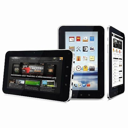 Tablet Freecel Freepad F-704 Branco, Processador Boxchip A10 1.2GHz, 4GB, Wi-Fi, USB, Câmera Frontal