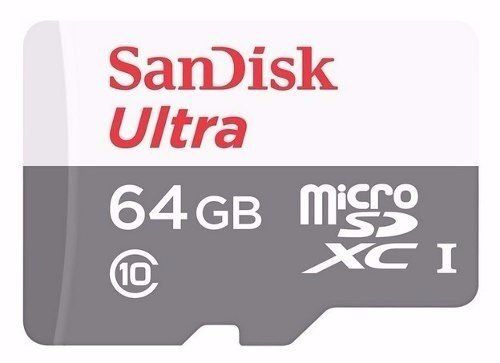 Cartão de memória Micro SD Sandisk Ultra 64GB Classe 10 SDSDQX-64G-B35