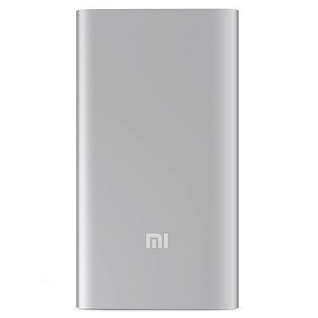 Carregador Portátil Xiaomi PLM10ZM 5000mah Mi Power Bank 2 (Até 2 cargas) - Prata