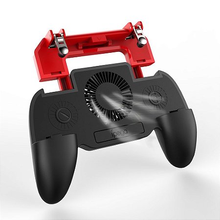 Controle Gamepad ípega PG-9123 Manete Cooling Fan Joystick Multifuncional Power Bank Game Grip