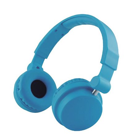 Headphone Cool Colors Leadership com Microfone Azul - 2791