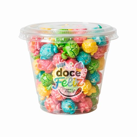 Pipoca Colorida | Tampa Reta