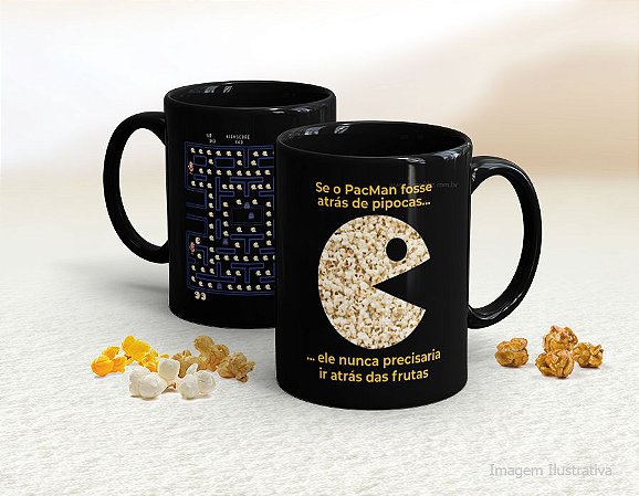 Caneca Cerâmica PacMan