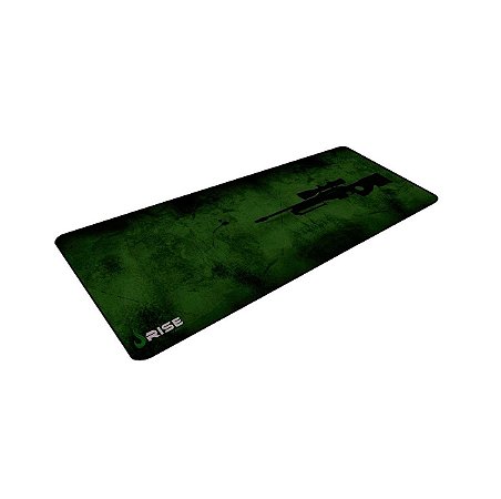 Mouse Pad Gamer Sniper Verde Rise Gaming - Rise Mode